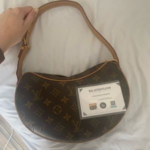 RAREEE LV vintage croissant bag
